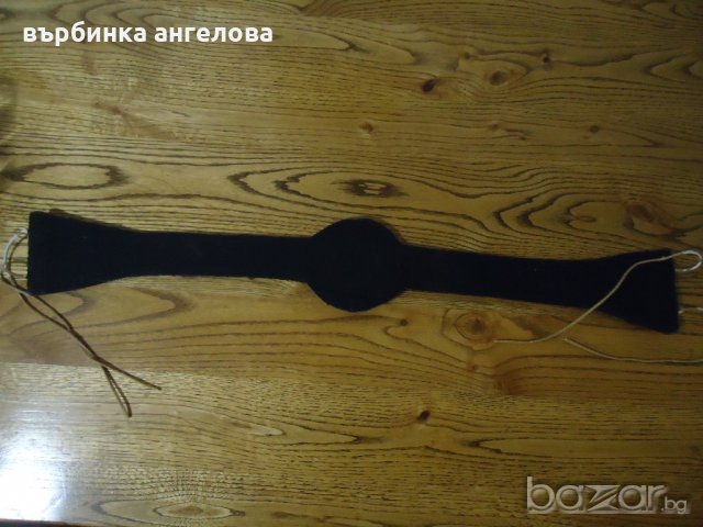 Ръчно изработен колан от седеф, стъклени мъниста и плат, снимка 10 - Антикварни и старинни предмети - 20834500