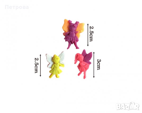 Силиконов молд – „Феи на цветята”, снимка 2 - Форми - 23686270