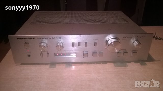 nordmende pa 1400 hifi amplifier-внос швеицария, снимка 3 - Ресийвъри, усилватели, смесителни пултове - 23863935