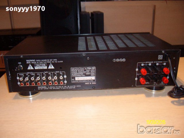 denon pma-280-stereo amplifier-внос швеицария, снимка 5 - Ресийвъри, усилватели, смесителни пултове - 11863422