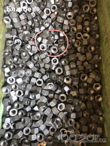 Болтове, гайки и крепежни елементи , снимка 6 - Други инструменти - 17563893