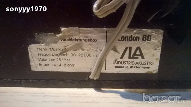 city sound hi-fi london 60-made in germany-44/29/23см-внос швеицария, снимка 11 - Тонколони - 12715463