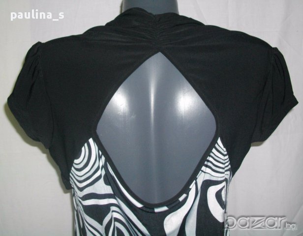 Невероятна блуза тип туника с гол гръб "Clockhouse"by C&A / голям размер , снимка 6 - Корсети, бюстиета, топове - 14720915