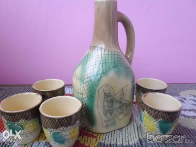 керамичен сервиз пиленце