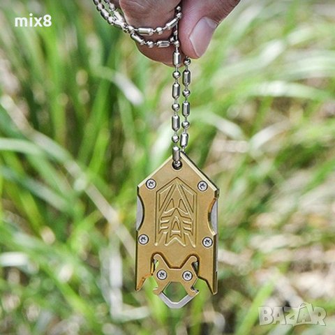 Скрито ножче ключодържател , снимка 2 - Ножове - 23680193