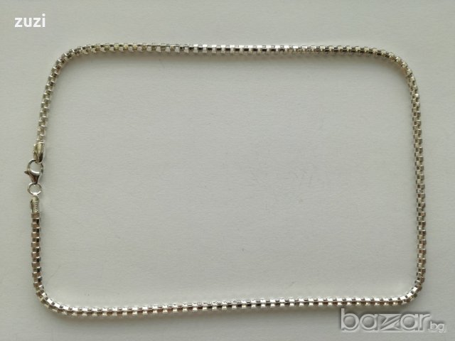 Италиански сребърен синджир -925 сребро , снимка 2 - Колиета, медальони, синджири - 20985507