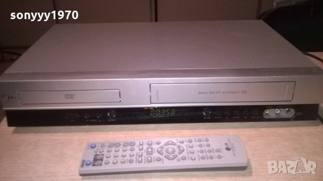 lg v280 dvd/vhs video hifi 6 head-stereo-внос швеицария, снимка 9 - Плейъри, домашно кино, прожектори - 25319887