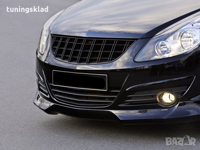 ЧЕРНА РЕШЕТКА БЕЗ ЕМБЛЕМА ЗА OPEL CORSA D (2006+), снимка 2 - Аксесоари и консумативи - 23671821