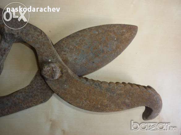 Старинни вет.медицински ножици за скопяване на животни, снимка 3 - Антикварни и старинни предмети - 11872098