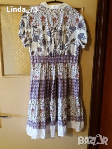 Дам.рокля-"Tally Weijl"-/памук+вискоза/-цвят-шарена. Закупена от Италия., снимка 2 - Рокли - 22610442