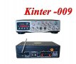 ДОМАШЕН УСИЛВАТЕЛ + КАРАОКЕ "Kinter 009" Мp3, Usb, Sd, РАДИО, ДИСТАНЦИОННО , снимка 5