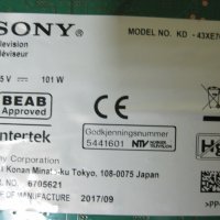 Мейнборд 1-981-926-21 Sony KD-43XE7002 100% работещ, снимка 3 - Части и Платки - 25890391