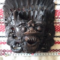 дървени маски-3 броя дърворезба, снимка 15 - Антикварни и старинни предмети - 26014195