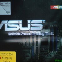 Asus P8B-E/4L + Intel Xeon E3-1220, DDR3 ECC/SAS/RAID, server/workstation, s.1155, снимка 2 - Дънни платки - 19102689