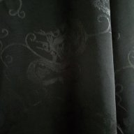 VROOM & DRESSMANN - черна дълга лъската риза, снимка 6 - Ризи - 18002151