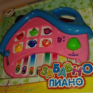 Детско пиано къщичка с много мелодии български песни и разпознаване на животни, снимка 3 - Музикални играчки - 12710853