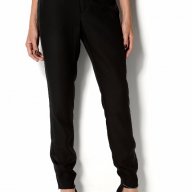 Rützou - марков черен панталон с лъскава странична лента, снимка 7 - Панталони - 18008091