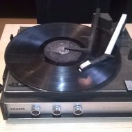 Philips stereo 347-ретро грамофон с усилвател-внос швеицария, снимка 3 - Грамофони - 14743023
