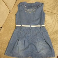 Детска дънкова рокля, снимка 2 - Детски рокли и поли - 23139024