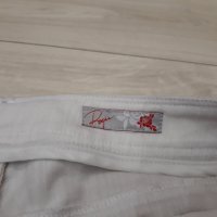 Бял дамски панталон марка Роси 7/8, снимка 3 - Панталони - 23455226