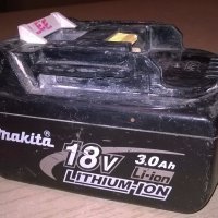 makita li-ion battery pack-18v/3.0ah-внос англия, снимка 2 - Други инструменти - 18778143