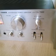fisher ca-7000-stereo amplifier-made in japan-с чистачки нов внос швеицария, снимка 7 - Ресийвъри, усилватели, смесителни пултове - 7828973