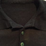 Мъжки пуловер тъмносин с 3 копчета размер XXL-XXXL, снимка 3 - Блузи - 15980413