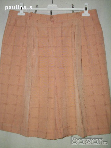 Бутик / Пола-панталон с маншет "Goldix" / луксозна кашмирена пола-панталон голям размер, снимка 1