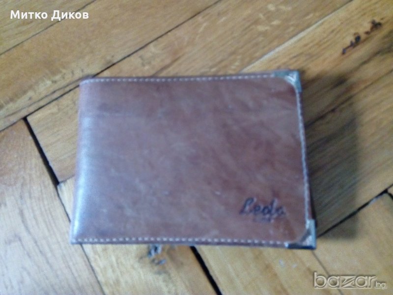 Портфейл Леда -София-естествена кожа 125х90мм, снимка 1