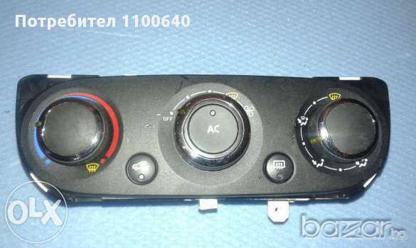 Renault Megane 2010-2014 Heater Control Panel,Панел климатроник Меган, снимка 1