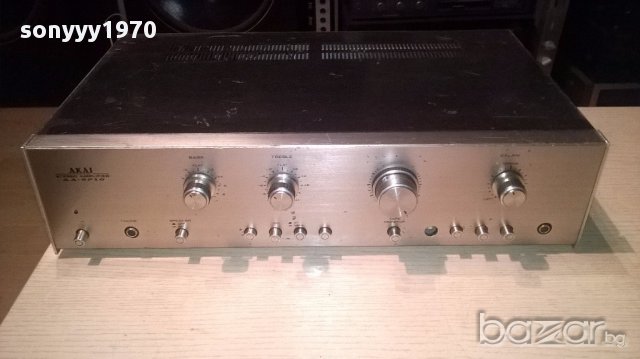 Akai aa-5210 stereo amplifier-made in japan-внос швеицария, снимка 5 - Ресийвъри, усилватели, смесителни пултове - 15881937