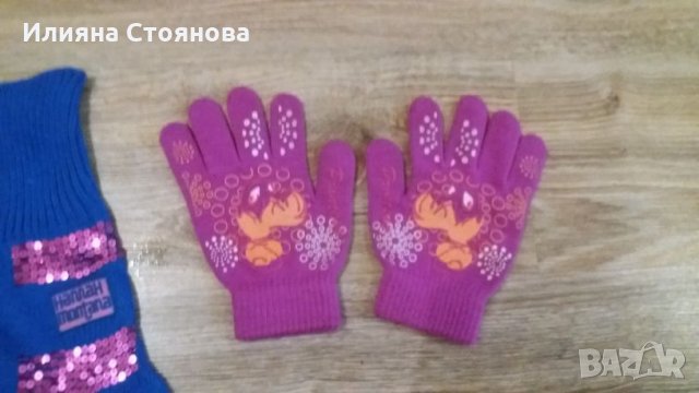 Шал шапки ръкавици детски Хана Монтана Hannah Montana , снимка 6 - Шапки, шалове и ръкавици - 23508024
