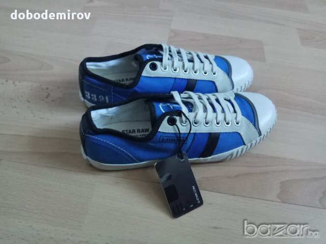 Нови спортни сини обувки G STAR RAW, оригинал, снимка 3 - Кецове - 17948495