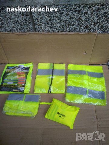 Чисто нови светлоотразителни жилетки, снимка 3 - Аксесоари и консумативи - 14248160