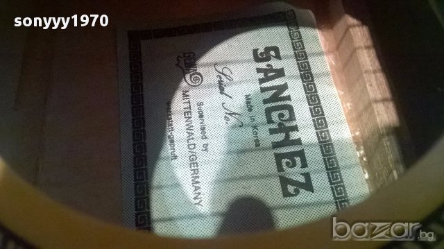 Sanchez-made in korea-китара-92/34/9см-внос швеицария, снимка 10 - Китари - 15266125
