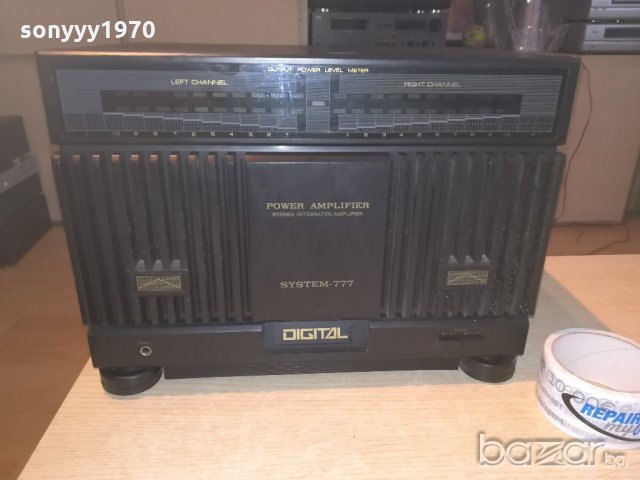 power amplifier system 777-внос швеицария, снимка 3 - Ресийвъри, усилватели, смесителни пултове - 21454703
