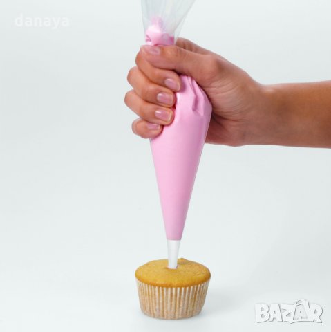 707 Комплект сладкарски пош с накрайници за декорация на сладки, снимка 8 - Прибори за хранене, готвене и сервиране - 24055648