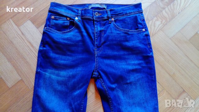НОВО!!! zara man jeans оригинал размер 32 слим мъжки дънки zara, снимка 2 - Дънки - 22462484