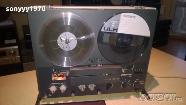 uher variocord 263-stereo-made in w.germany-ретро ролка-внос швеицария, снимка 1 - Ресийвъри, усилватели, смесителни пултове - 9792698