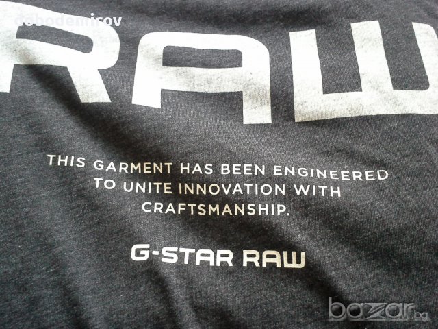  Нова тениска G-Star RAW Rinor R T-Shirt, оригинал , снимка 5 - Тениски - 15200328