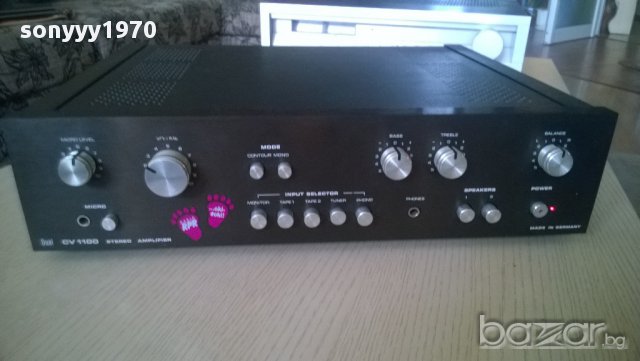 dual cv-1100 stereo amplifier-внос швеицария, снимка 8 - Ресийвъри, усилватели, смесителни пултове - 8577872