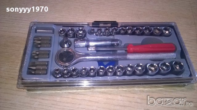 Комплект инструменти в кутия-24х11х4см-нови, снимка 3 - Аксесоари и консумативи - 17746199