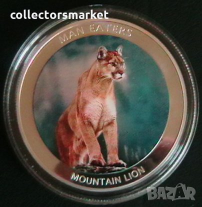 100 шилинга 2010(Mountain lion), Уганда