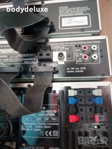 Technics SE-HD510 компонентна би-амп система, снимка 2 - Аудиосистеми - 22437098