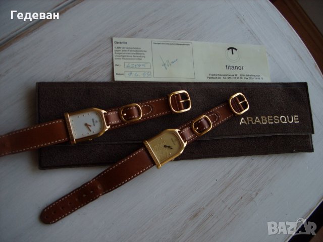 Луксозен позлатен Titanor Arabesque, снимка 2 - Дамски - 23919800