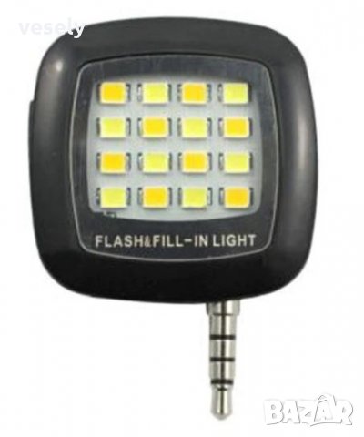 Светодиодна светкавица, снимка 2 - Селфи стикове, аксесоари - 22619524