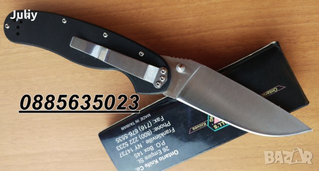 Сгъваем нож Ontario RAT Model 1, снимка 11 - Ножове - 25169568