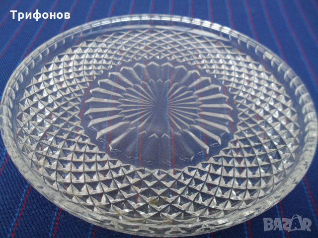 КРИСТАЛ НОВ руски СЕРВИЗ БОНБОНИЕРА ФРУКТИЕРА ТАБЛА за хранене оригинал лукс, снимка 6 - Сервизи - 25498358