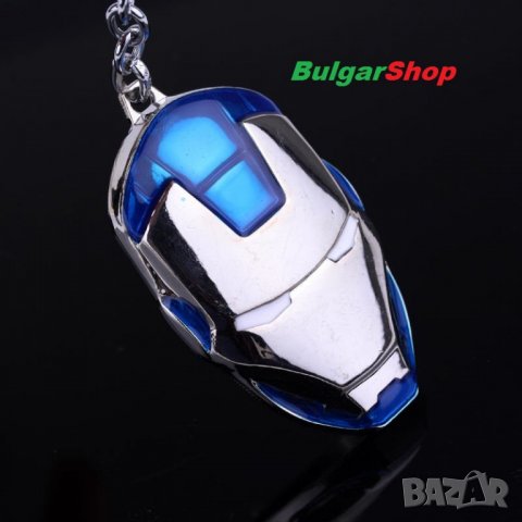 🧇 🎭 Iron Man Mask ключодържател - Avengers - Отмъстителите 🚀, снимка 12 - Други - 24955858