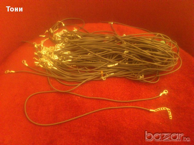 Силиконови верижки, снимка 2 - Колиета, медальони, синджири - 15259792